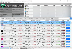 screenshot Crypto Trade Studio